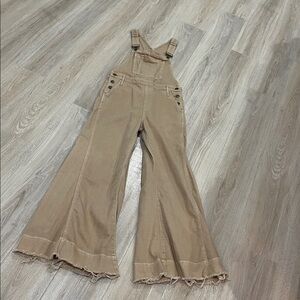 Show me your mumu Overalls frayed bell bottom